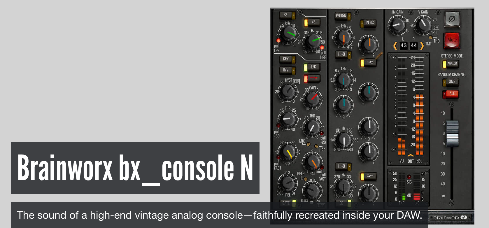 Plugin Alliance Brainworx bx_console N